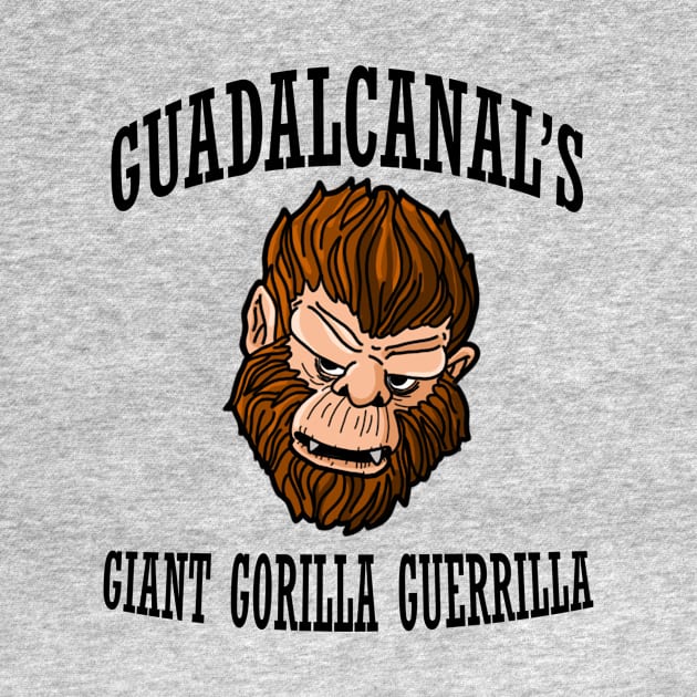 Guadalcanal's Giant Gorilla Guerrilla by NikSwiftDraws